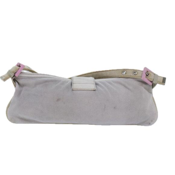 FENDI Shoulder Bag Cotton Gray - Picture 3 of 16